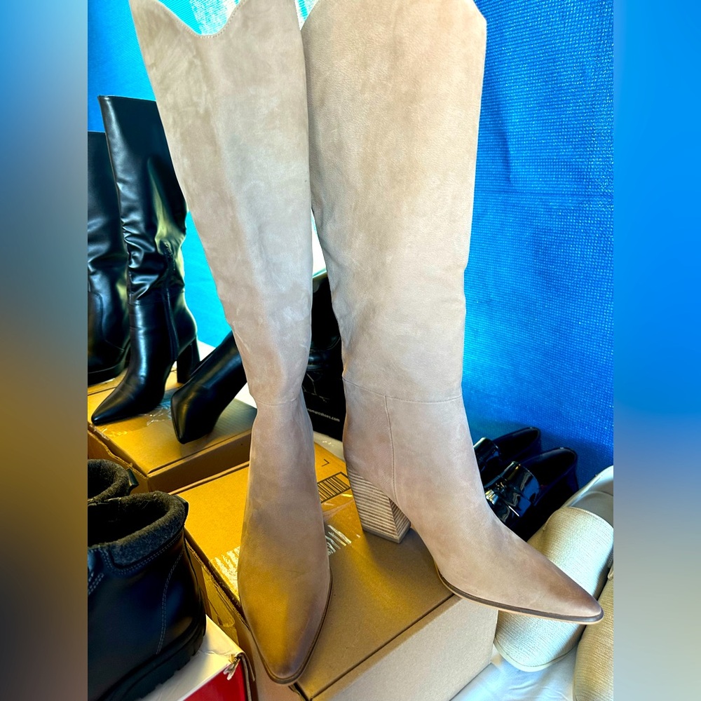 Tall pointed boots size 8.5